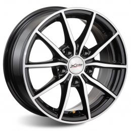 X`trike X-111М 6.5x15 PCD5x114.3 ET40 DIA 66.1  BK/FP